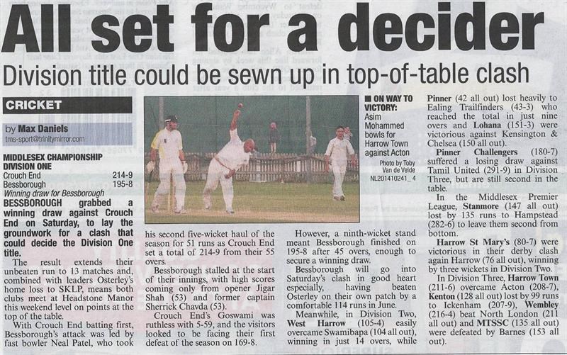 All set for a decider